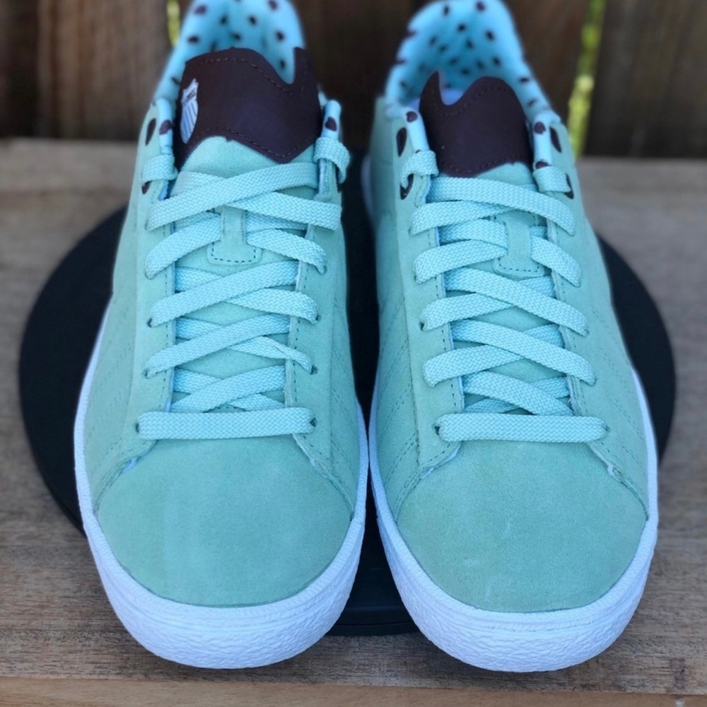 NEW NIB RARE K-Swiss X Girl Scouts Thin Mints Court '66 Varsity Low LIMITED EDTN - Picture 3 of 12